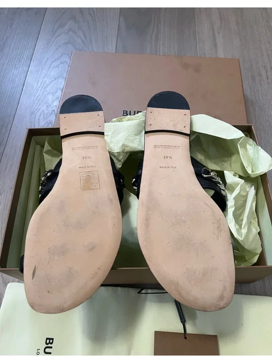 Burberry Heidi Sandals BLACK - Picture 5 of 6